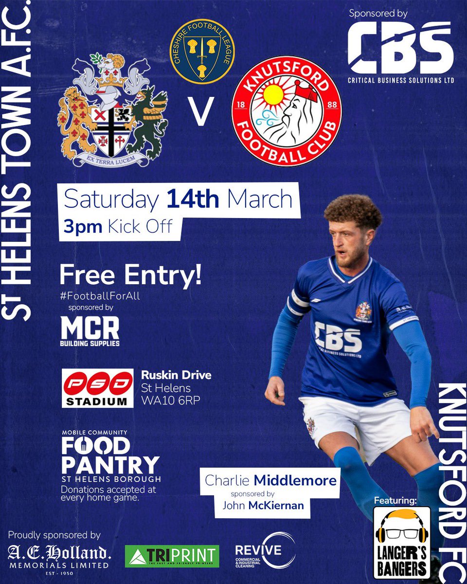 St Helens Town AFC tweet media