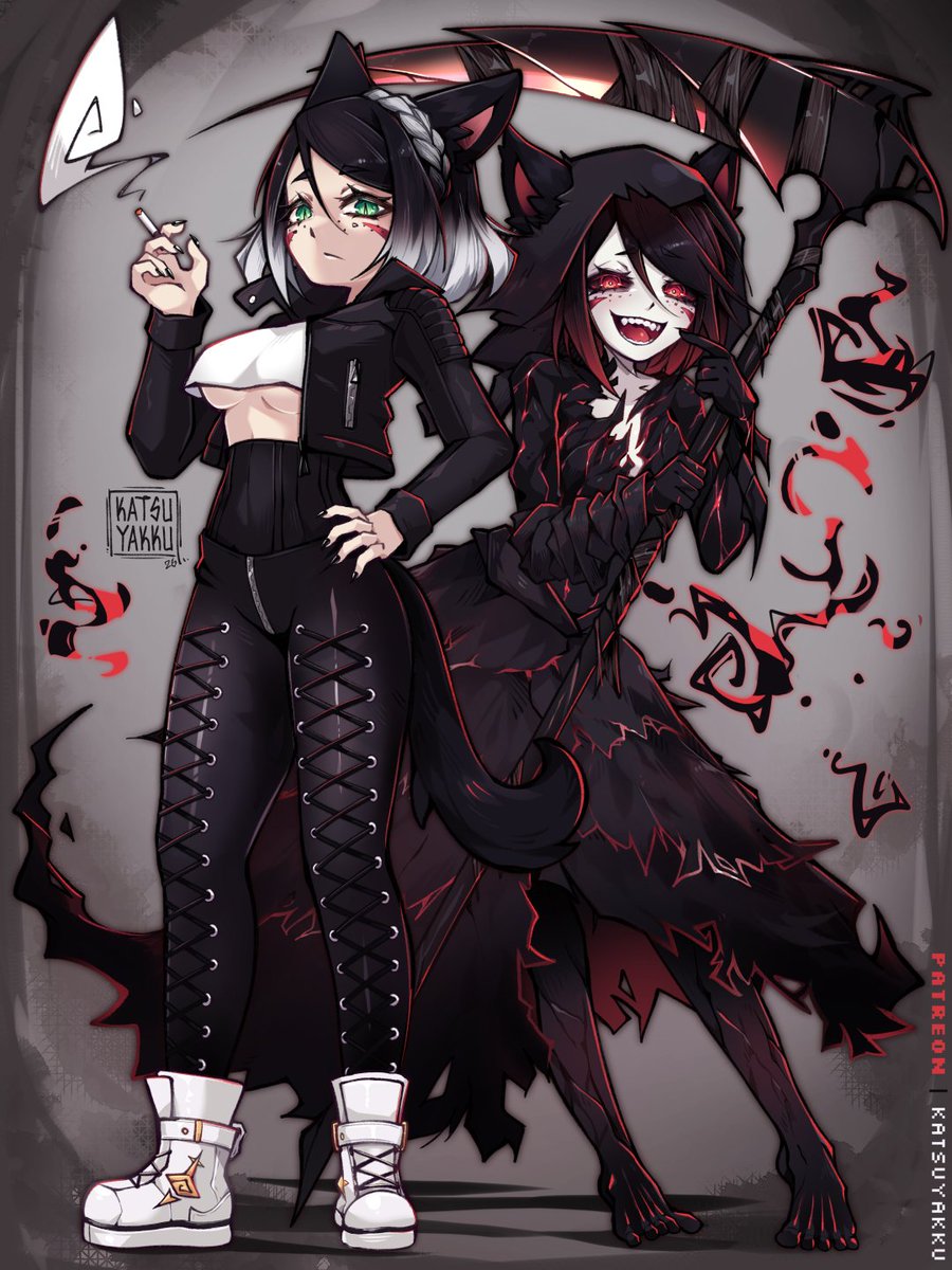 Katsuyakku_'s tweet photo. WoL Reaper cm 🖤 https://t.co/12ArwmxCpa