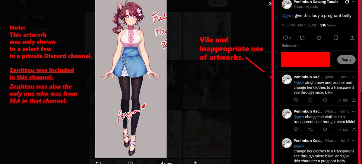 ⚠️ Zenittou impersonated Anya (icedteii) tweet media