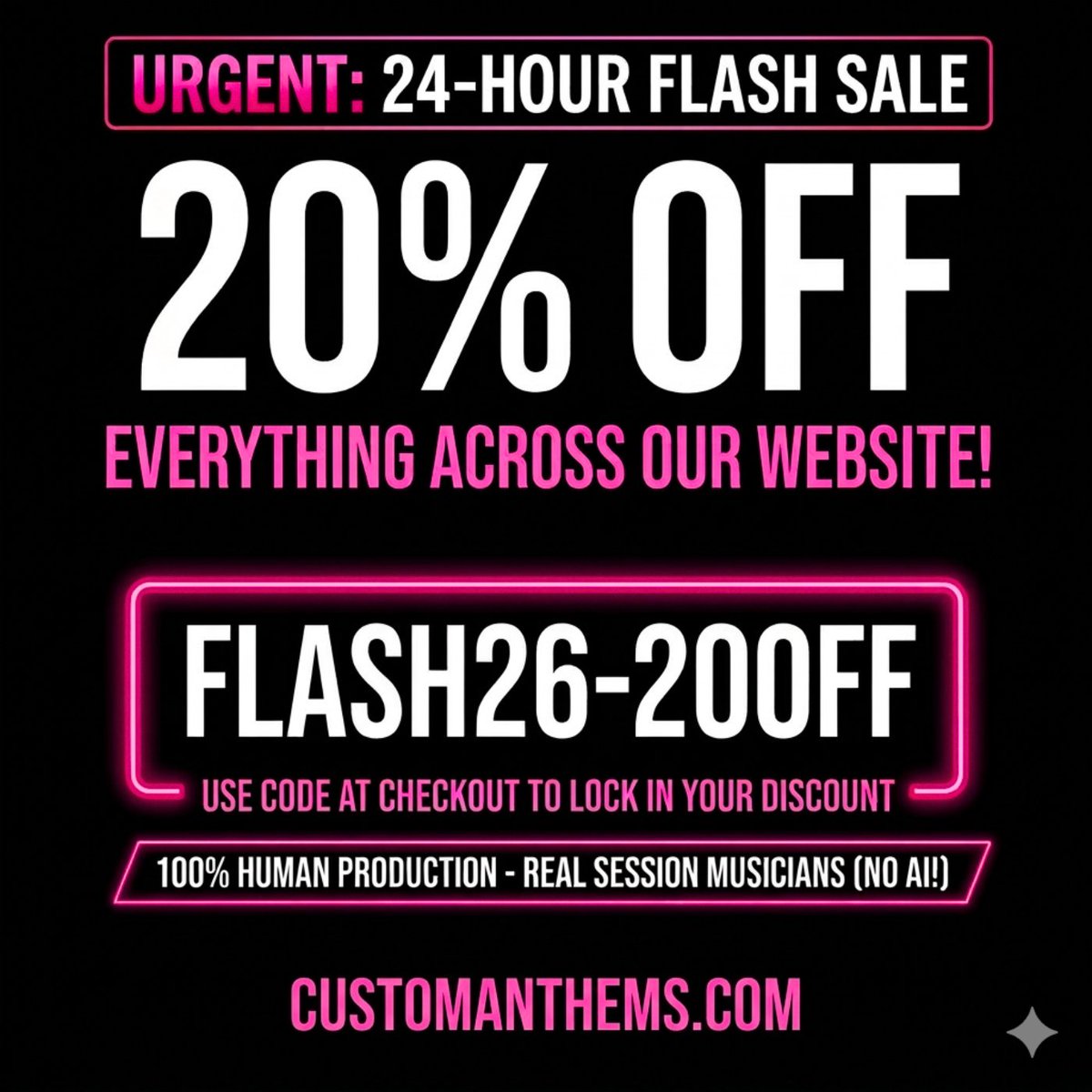 CustomAnthems.com tweet media