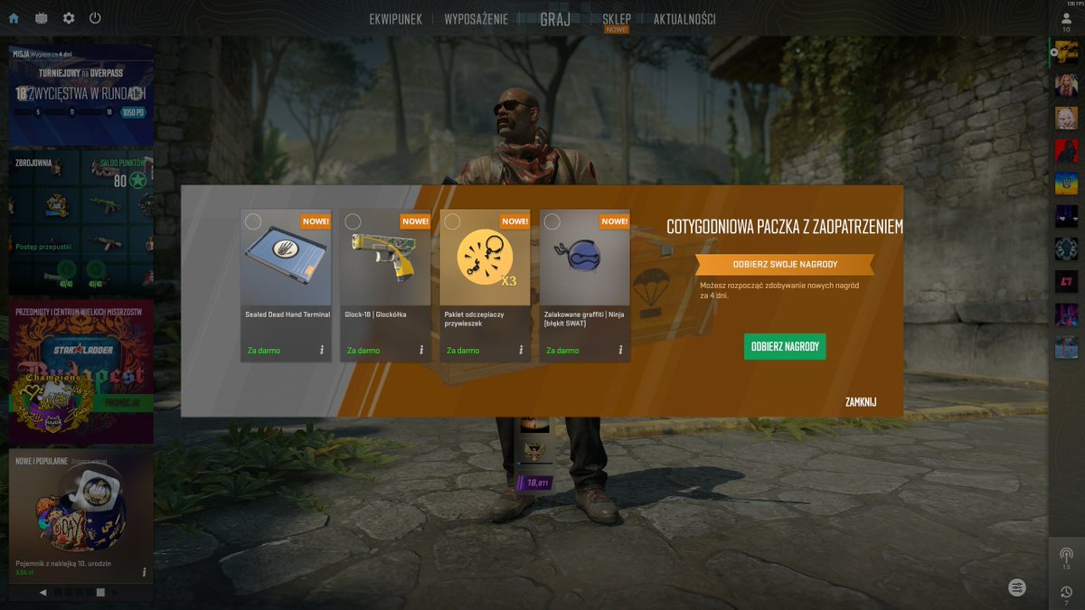 dead man terminal + purple glock
I think its one my best drops