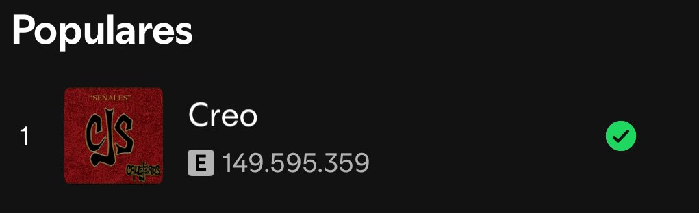 Imagínate si no será más hermosa la tristeza con una canción que tiene todas esas reproducciones