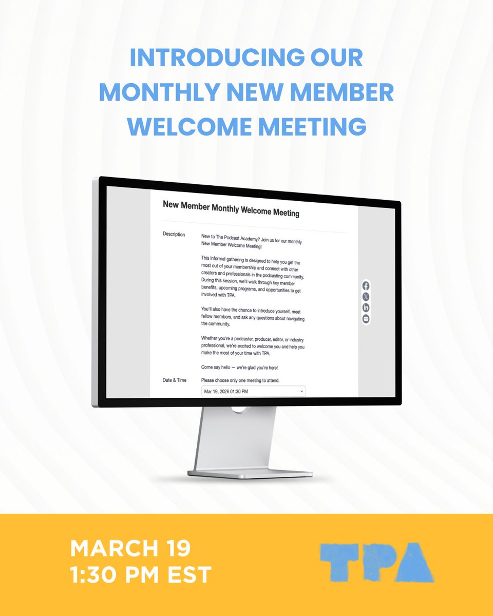 The Podcast Academy tweet media