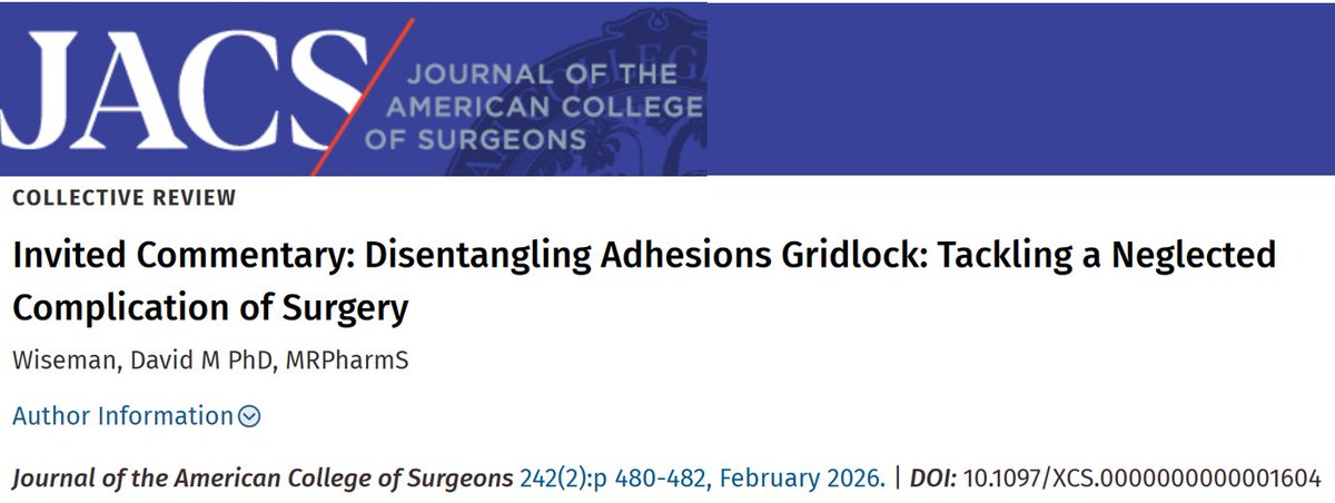 David Wiseman PhD, MRPharmS tweet media