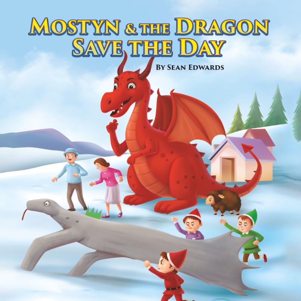 Daisybluepub's tweet photo. A Magical New Children’s Book Has Arrived!

We’re excited to share that Daisyblue Publishing has successfully illustrated and published a delightful new children’s book:

Mostyn &amp; The Dragon Save The Day
Author: Sean Edwards
Illustrated &amp; Published by: Daisyblue Publishing https://t.co/HBdy1PklL2