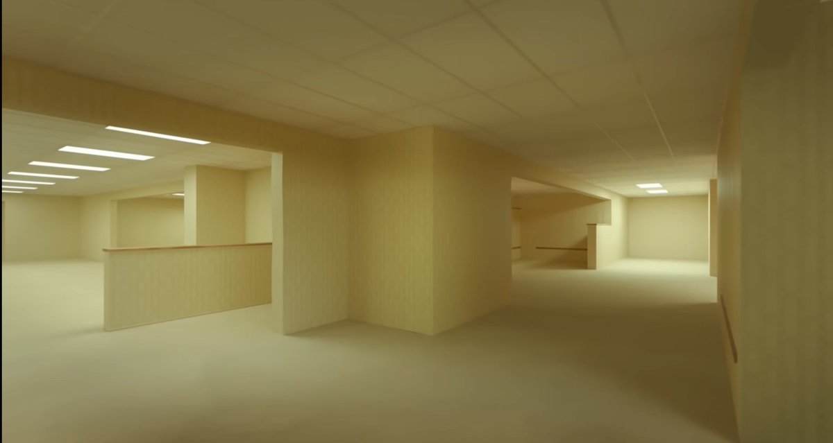 KaneHypeGuy's tweet image. Teaser trailer for Backrooms has allegedly started showing in front of screenings for Undertone! Not the official trailer, just the teaser we’ve already seen. Still super cool! If you want to see it on the big screen- or just want to see a cool movie- go see undertone!