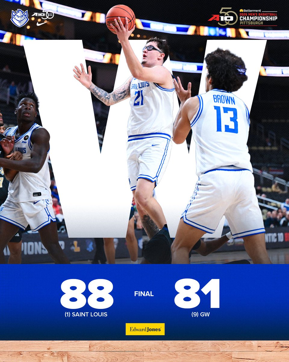 SaintLouisMBB's tweet image. NEVER IN DOUBT.

#RollBills