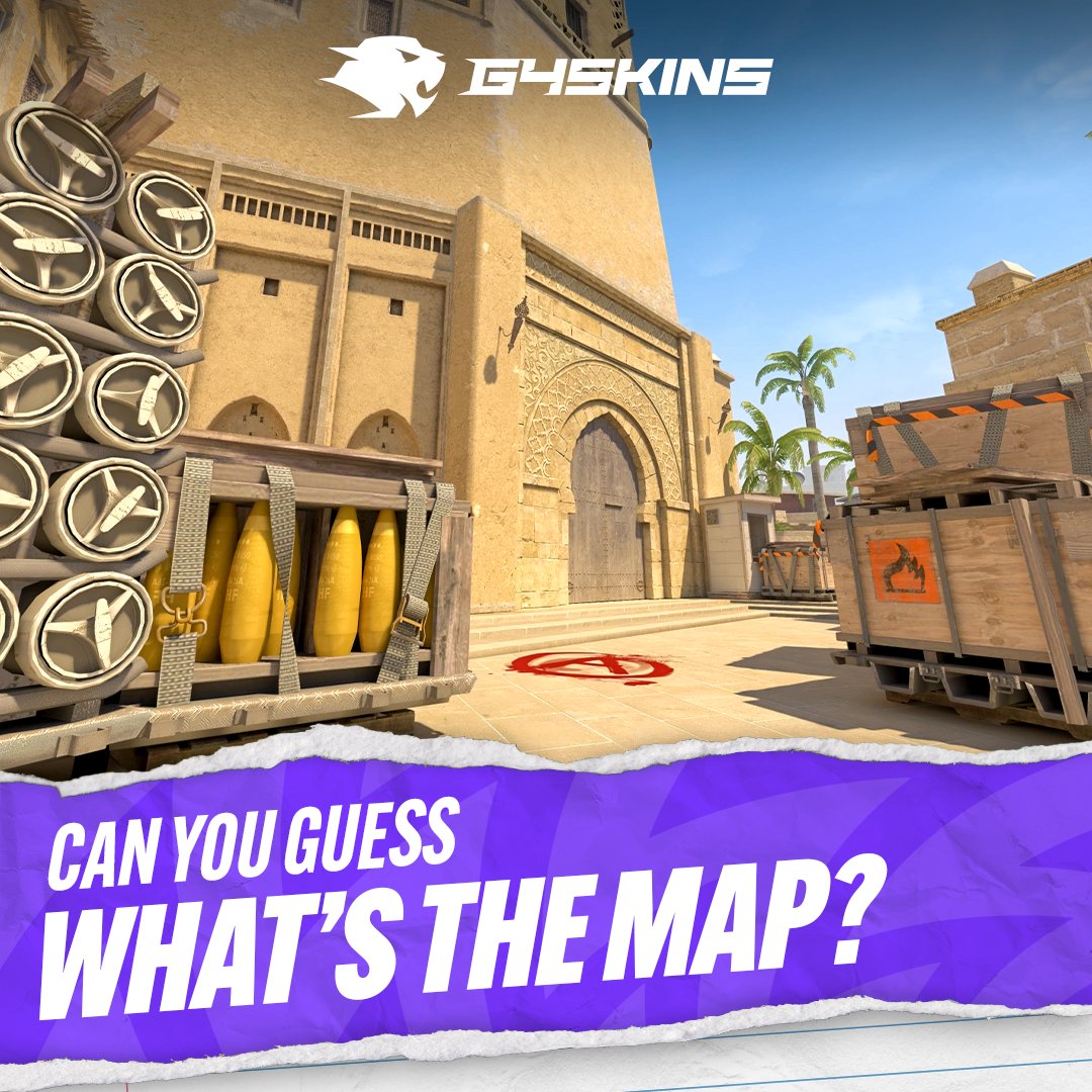 g4skinsdotcom's tweet photo. No way you'll guess this one...๐คฃ
#cs #cs2 #counterstrike #counterstrike2 #map #csmap #guess https://t.co/4bu2sjFibz