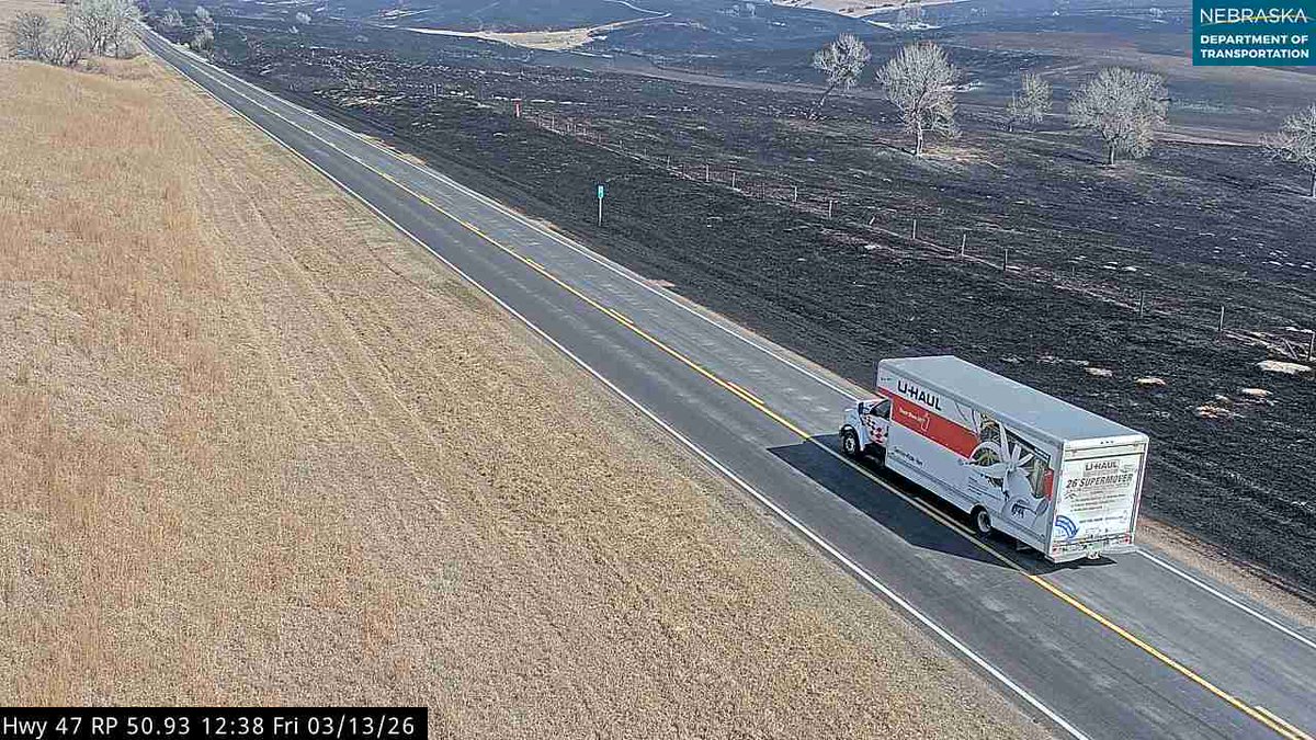 Fire danger remains high in parts of Nebraska through Saturday. Winds could fuel hot spots and active wildfires. Gov. Jim Pillen declared an emergency for several counties &amp; ordered NDOT road graders to help create fire breaks. Use caution &amp; check Nebraska 511 before heading out.