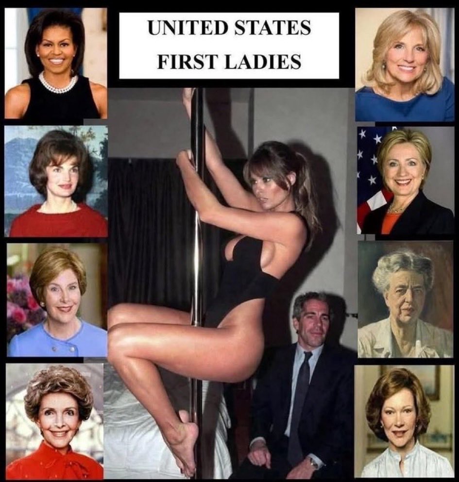 bundolo48's tweet image. she knows everything #FirstLady #EpsteinFiles