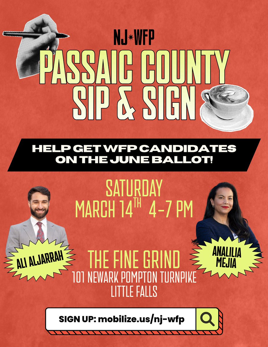 NJ Working Families Party tweet media