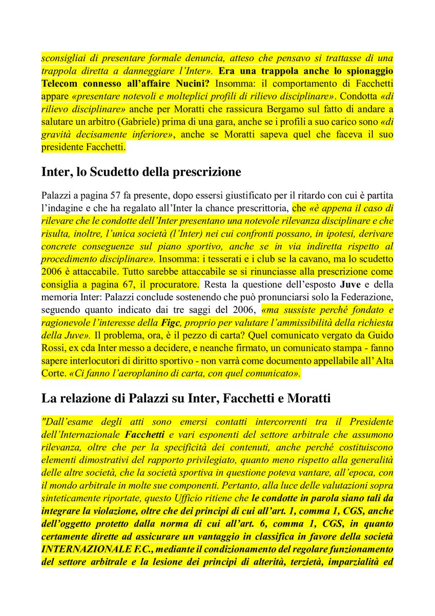 MarcoCento38849's tweet photo. Calciopoli, Palazzi: l'Inter 2006 meritava la B, non lo scudetto. https://t.co/3wY1eRAedX