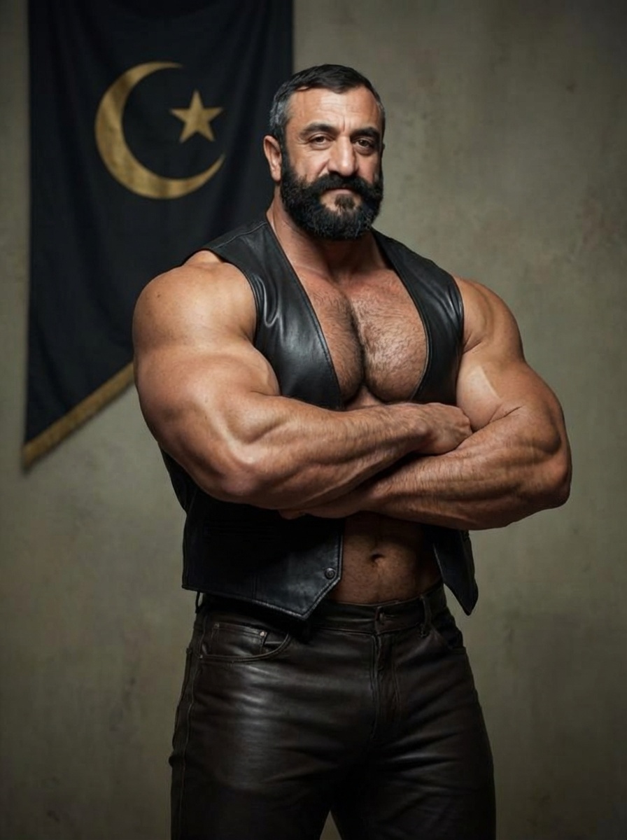 Happy Friday everyone!

#arabalphas #leathermaster #musclehunk #master #dominant #bodybuilder #dom #gaybear #musclebear