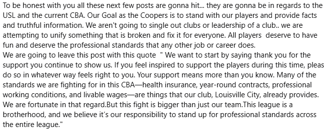 LouCoopers's tweet image. Look for upcoming posts of what the #standupforstandards means to LouCity