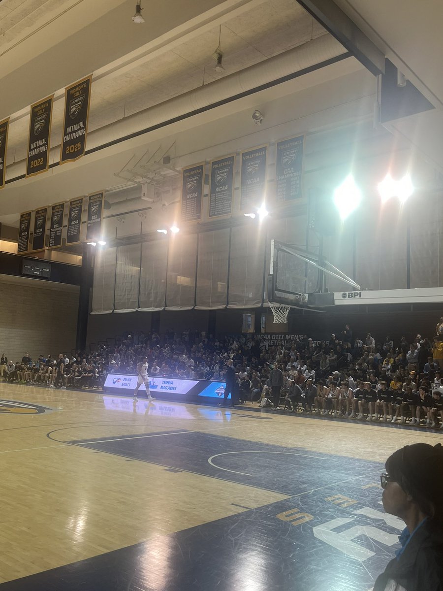 GemsHoops's tweet photo. NCAA D3 MBB Tournament 

Sweet 16

Yeshiva vs. #2 Emory

Capacity crowd at Emory.   The game is almost sold out!!! https://t.co/OubekSkG55