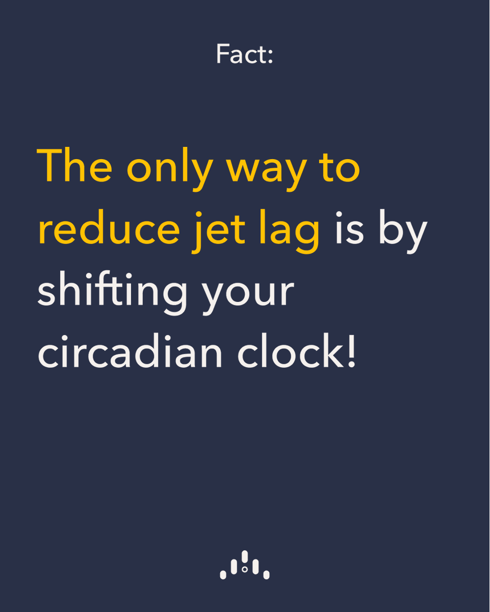 timeshifterapp's tweet photo. This World Sleep Day, we're setting the record straight on one of travel's most misunderstood issues — jet lag.

Jet lag isn't a sleep problem — it's circadian misalignment. When you cross time zones faster than the master clock in your brain can adjust, your entire biology falls out of sync. Not just your sleep, but alertness, mood, metabolism, digestion, and more.

Make jet lag history with the Timeshifter jet lag app and make the most of every trip. Your first jet lag plan is free.

Learn more: https://t.co/Bs1r1afMNd

#WorldSleepDay #Timeshifter #JetLag #Sleep #SleepHealth #SleepTips #CircadianRhythms #TravelTips #BusinessTravel
