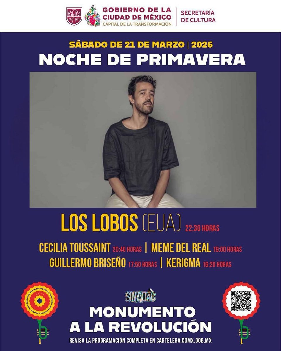 #MemeDelReal 📅 Sábado 21 de marzo 19:00hrs 📌 Monumento a la Revolución 🎟 Entrada Gratuita