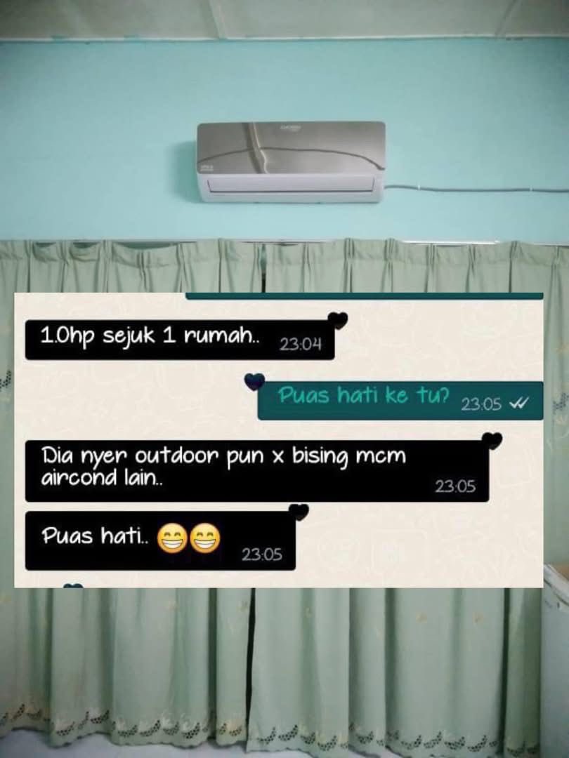 BroRizz_Cuckoo's tweet image. Musim panas ni, nak pasang aircond modal pun besar, nak ada warranty lama, nak ada service sekali, dengan Cuckoo mesti boleh punyaa🤩 Yang bagus tak payah slip gaji, eh ctos blacklist pun layak mohon🤩 Dah cepat PM!