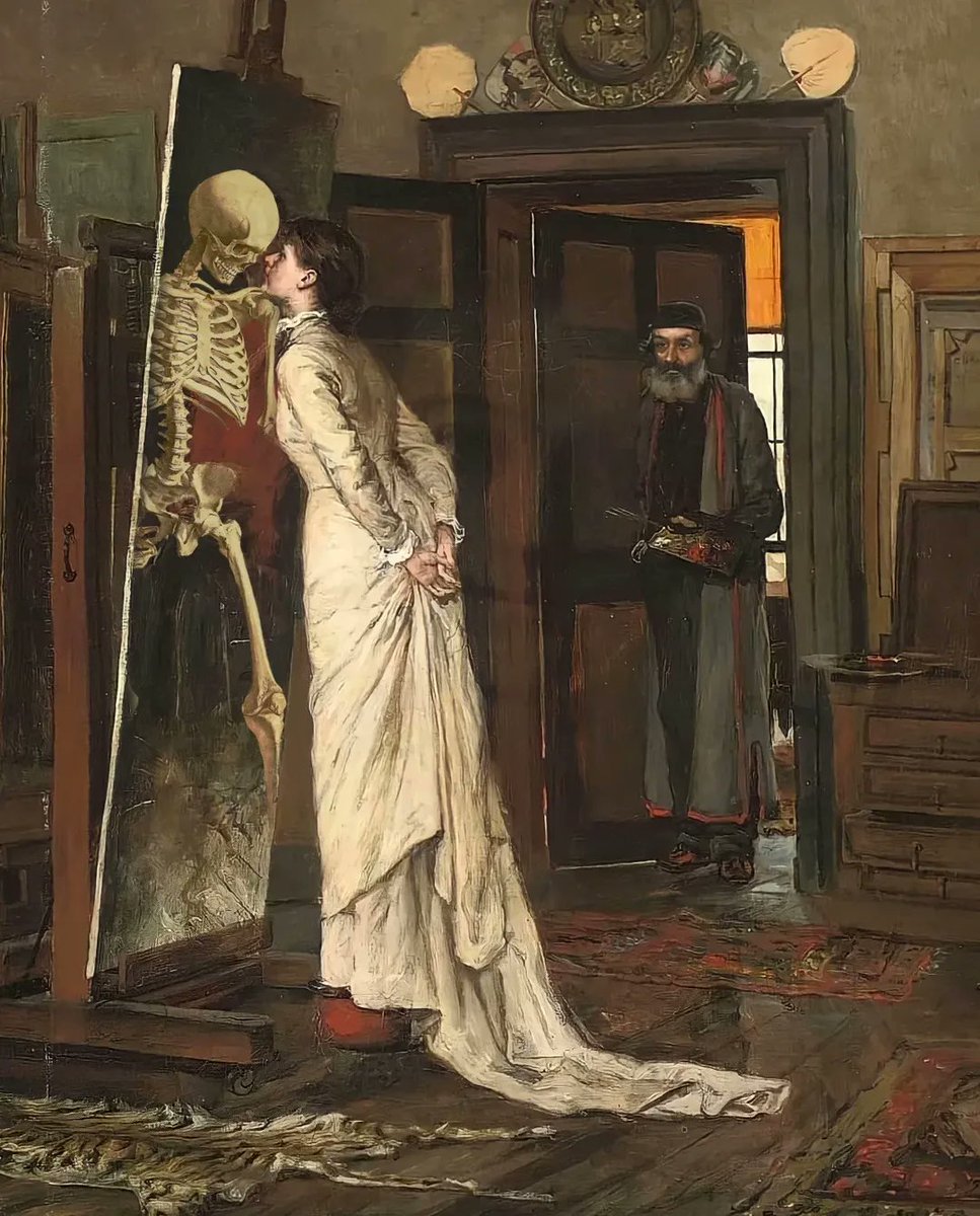 ArtorOtherThing's tweet photo. Woman in love with death by Welder Wings https://t.co/pZC7f54VcR