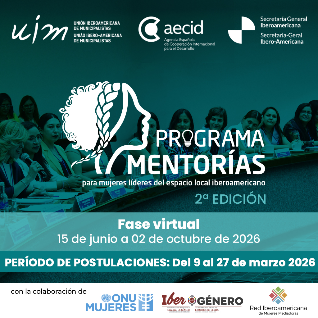 En el marco del Mes Iberoamericano de las Mujeres abrimos inscripciones al Programa Mentorías de la Escuela Iberoamericana de Mujeres Líderes Locales

Una oportunidad para que mujeres fortalezcan su liderazgo acompañadas por lideresas de trayectoria.

✍️ lideresaslocales.org/segunda-edicion