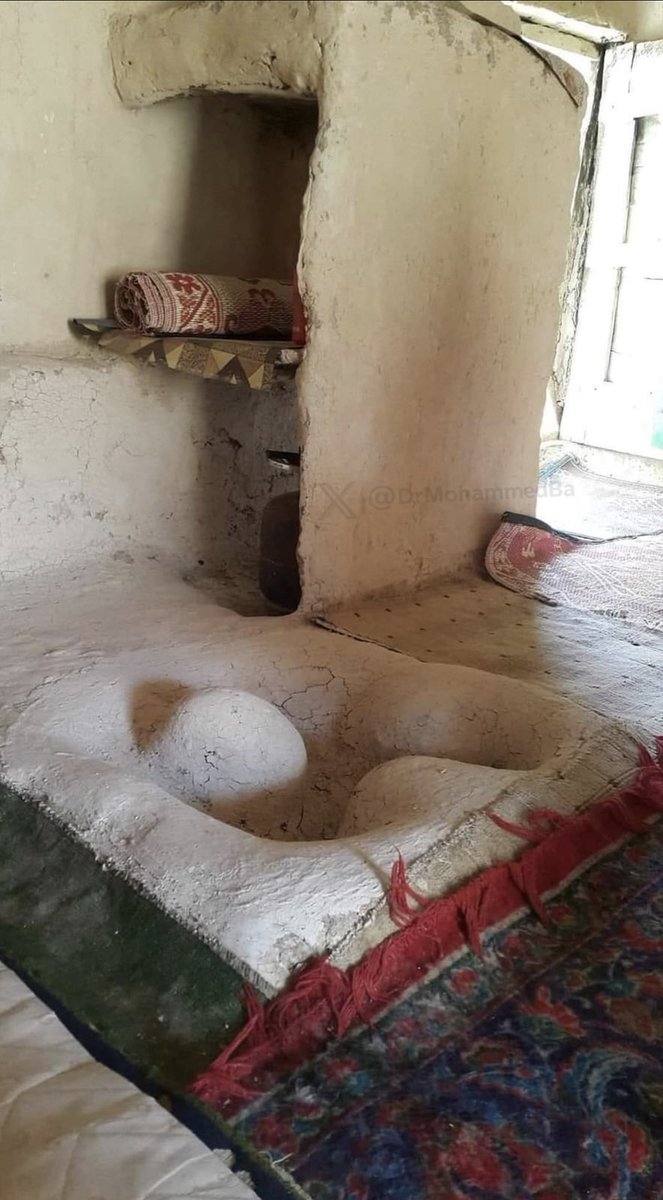 هل عرفتو هذا الشيء المبني من طين بالوسط؟ ولماذا يستخدم؟