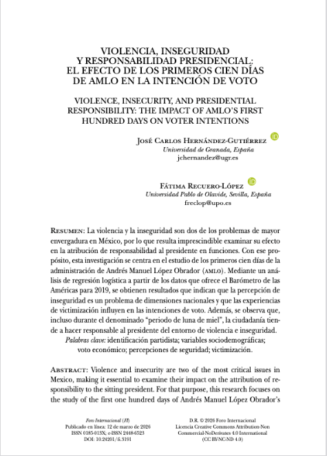 Foro Internacional tweet media