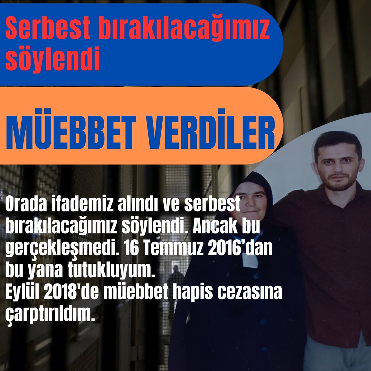 MasmAskrOgrnclr's tweet photo. Yeter!  Suçsuz askeri öğrencilerin zindanlardaki mahpusluklarına bir dur demenin vakti geldi. 

MasumAsker 9YıldırHapiste https://t.co/TyafsFPcEP