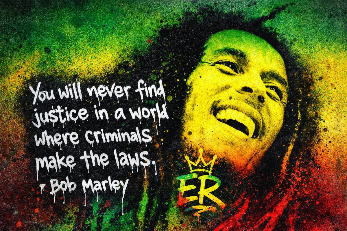 EnigmaRadiance's tweet photo. Marley said it plain — when the wicked write the rules, justice disappears.
#BobMarleyWisdom
#TruthInTheLyrics
#JusticeMessage
#RastaTruth
#StreetPhilosophy https://t.co/8fa2U3iuz0