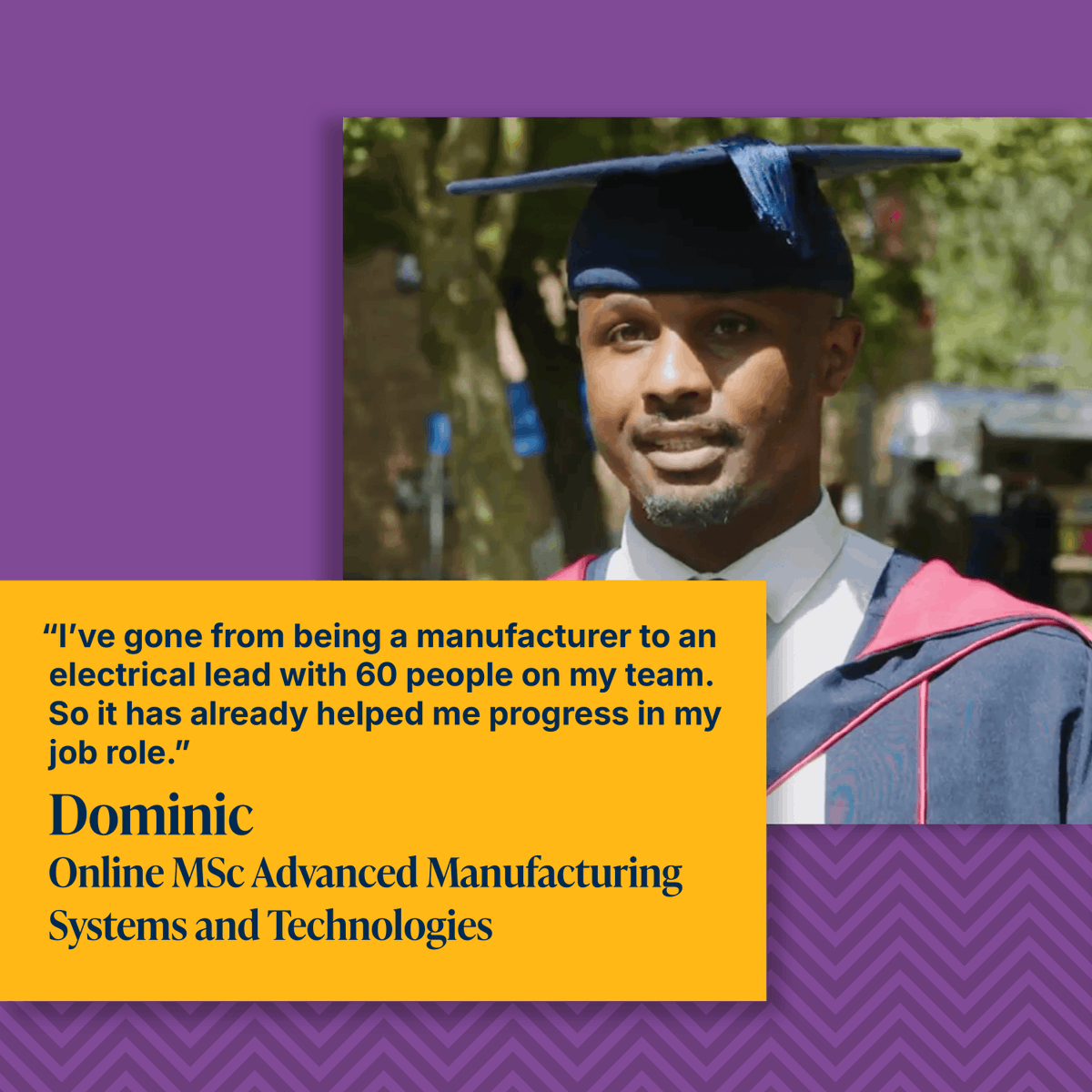 Bruneluni's tweet image. 🎓 Did you know you can complete your degree entirely online?

Brunel University of London offers 14 online postgraduate programmes designed to help you gain real-world skills, without pressing pause on life.

progress.futurelearn.com/degrees?organi…

#OnlineLearning #Masters #CareerDevelopment