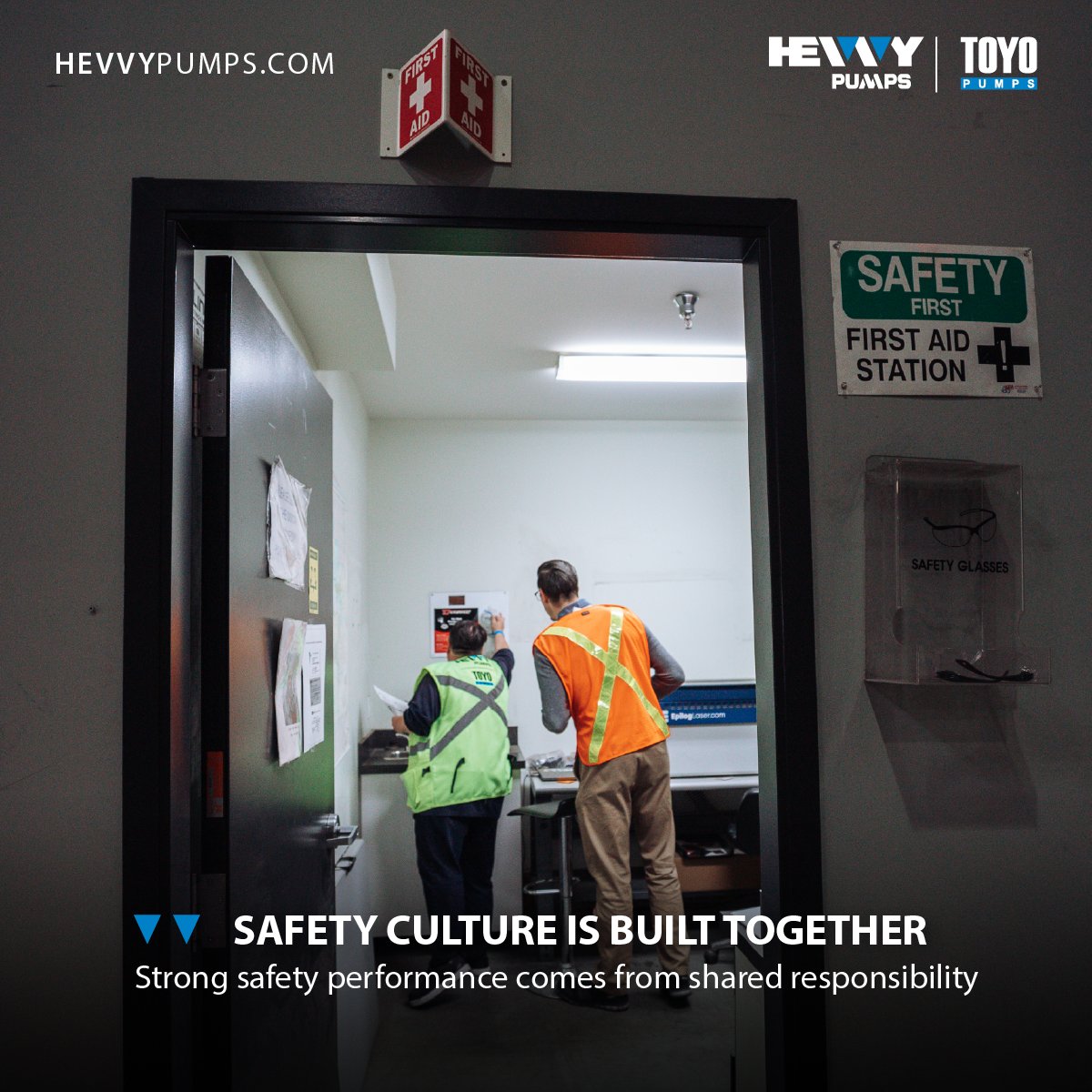 Safety culture doesn’t happen overnight. Through milestones like ISO 9001 and OSSE certification, and continuous team training, #HevvyPumps keeps safety at the center of everything we do, from the shop floor to the field.
Because safety always comes first.

#IndustrialSafety