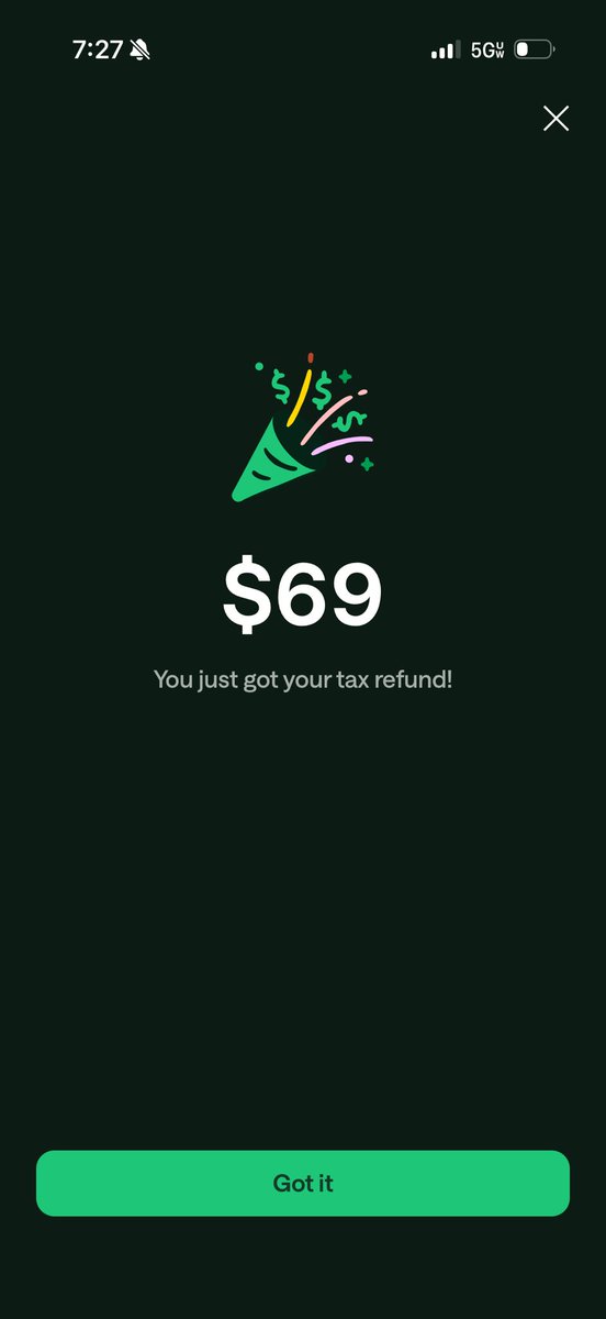 I think the government is trolling me DX I’ve never received such a low return…