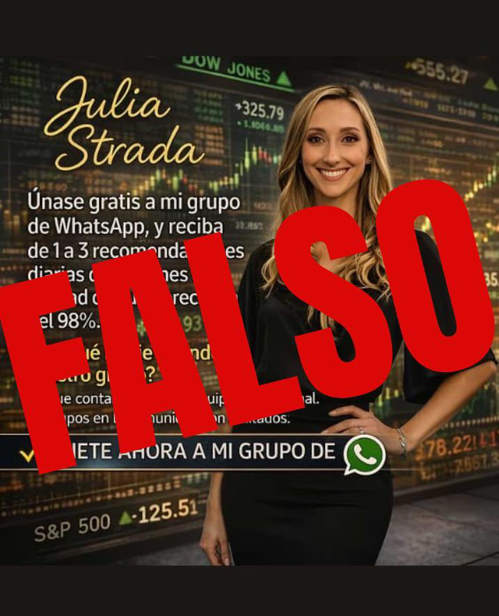 Juli_Strada's tweet photo. Creer o reventar. 
Ayer y hoy, cuando la estafa Libra es cada vez más DIFÍCIL DE TAPAR y se filtró todo, vuelven a promocionar una “inversión” USANDO MI IMAGEN y con publicidad paga en Meta.

Es una estafa. Estos flyers que les muestro abajo son de hace minutos. Usan mi cara. Mi nombre. 

Milei: vos y tus amigos libertarios no van a tapar que son unos estafadores haciéndole creer a la gente que los demás hacemos lo mismo que vos. 

El que puso la carita y el nombre y la investidura presidencial para ESTAFAR fuiste vos papito. 

Dejá de mandar a tus libertarios marginales a ensuciar al resto. 
¿Tan desesperado estás?