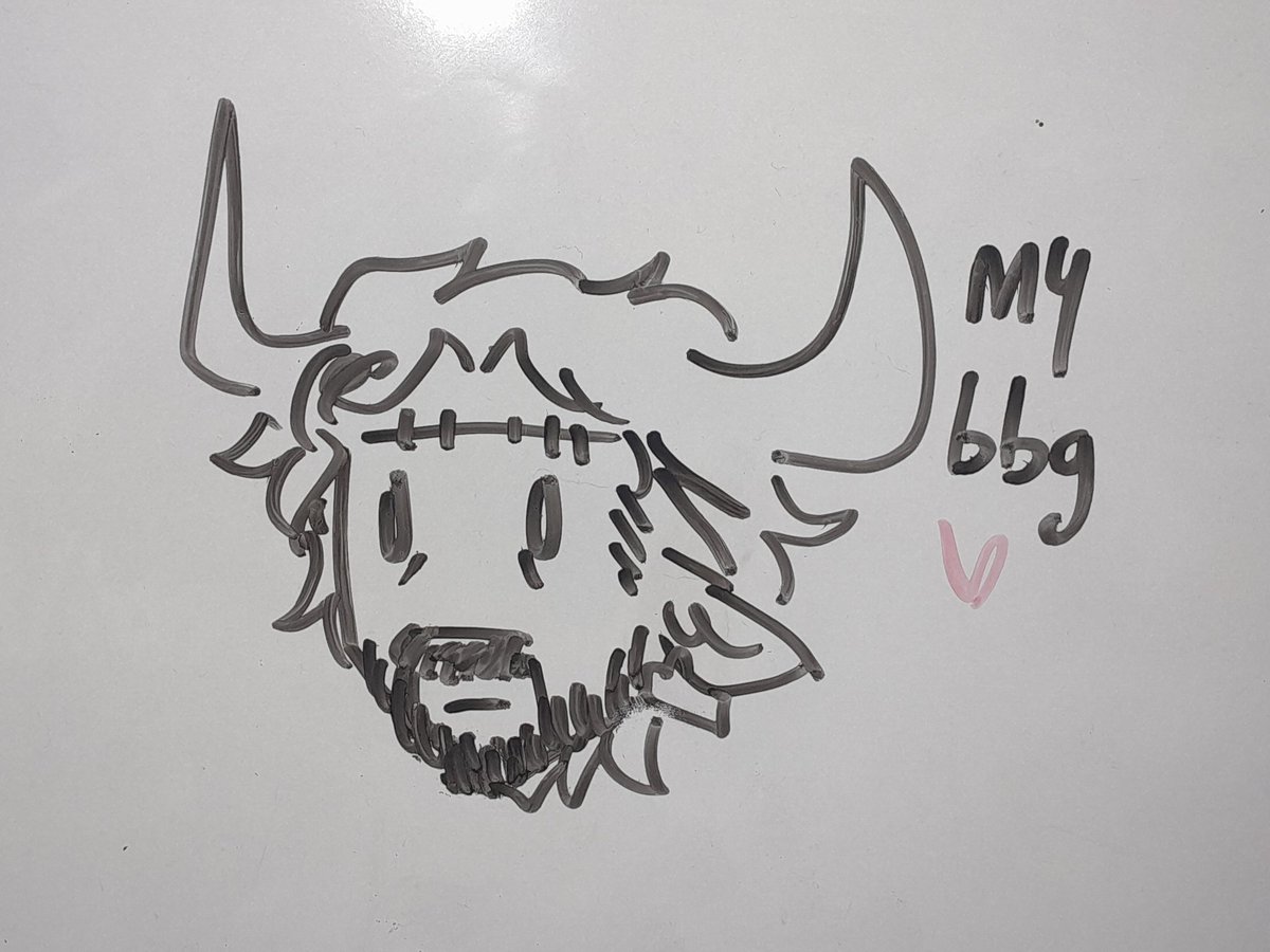 JoyDust_art's tweet photo. silly small doodles of qmaxo and qpierre in a whiteboard https://t.co/aympex8VWo