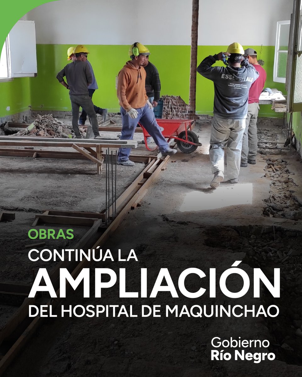 🏥 Con una inversión que supera los $3.975 millones, comenzamos la segunda etapa de ampliación del Hospital “Dr. Orencio Callejas”.

Esta obra suma un nuevo sector de guardia y emergencias,  mejorando las instalaciones del Hospital y fortaleciendo el acceso a la salúd pública en