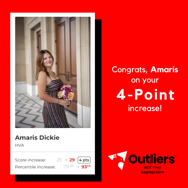ACTprep's tweet image. Congrats to Amaris Dickie from Hardin Valley Academy for increasing 4 points from a 25 to a 29!
#act #college #actprep #ACT #tutoring #studentsuccess @hvabaseball
