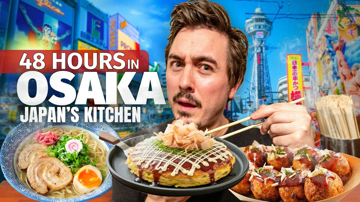 (NEW Video) 5 Must Try Japanese Foods in Osaka 🇯🇵

Natsuki and I set off across Japan's kitchen in search of the best food in town!

🍿 OUT now on Abroad in Japan