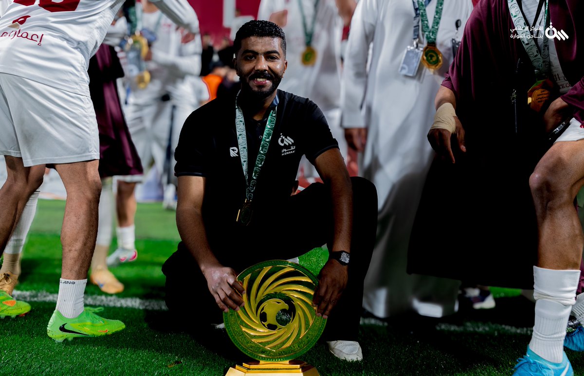alQwarahclub's tweet photo. 10 كلين شيت رقم كبير في موسم ذهبي ⚔️ 

شُكراً لحراس المرمى ومدرب الحراس خالد الفايز
احد افراد طاقم المدرب احمد الرشيدي 🧤🤩

#القوارة_بطل_الدرع | #القصيم #نحن_القوارة https://t.co/m3hU6iY7ss