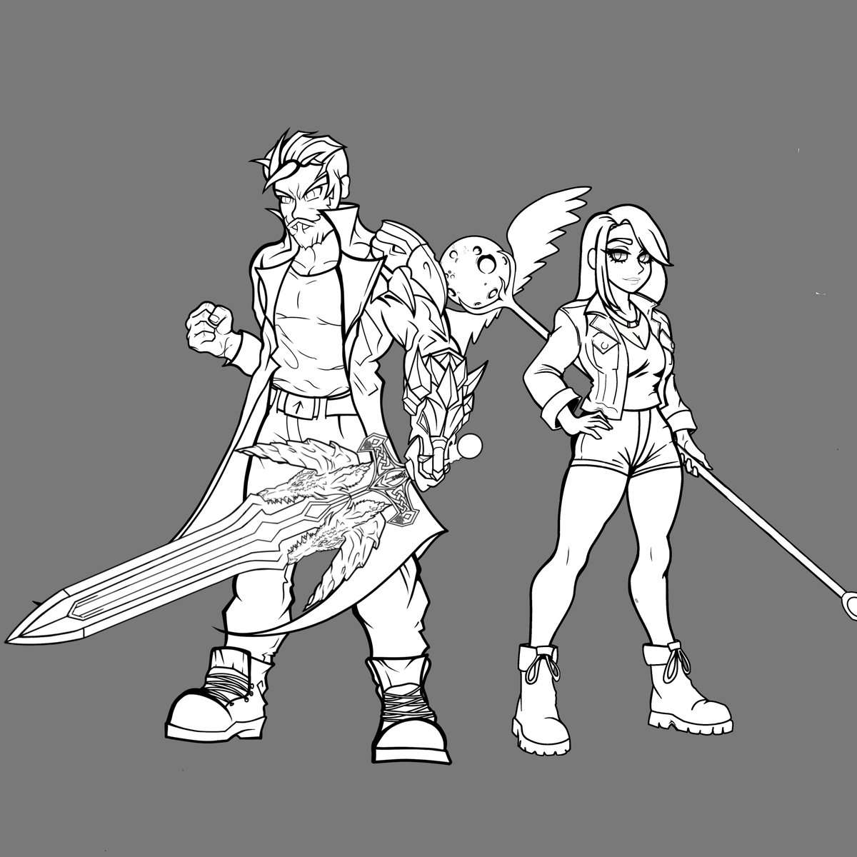 Oc,s New design.

#oc #digitalart #ocs