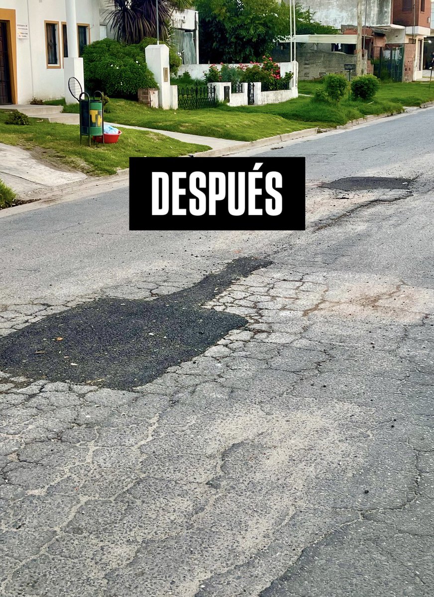📍BACHEO EXPRESS EN EL BARRIO TERMAS HUINCO.

Estamos escuchando y solucionando lo que nos piden los vecinos. Seguimos arreglando las calles de Mar del Plata.

Gestion <a href="/agustin_neme/">Agustin Neme</a>.