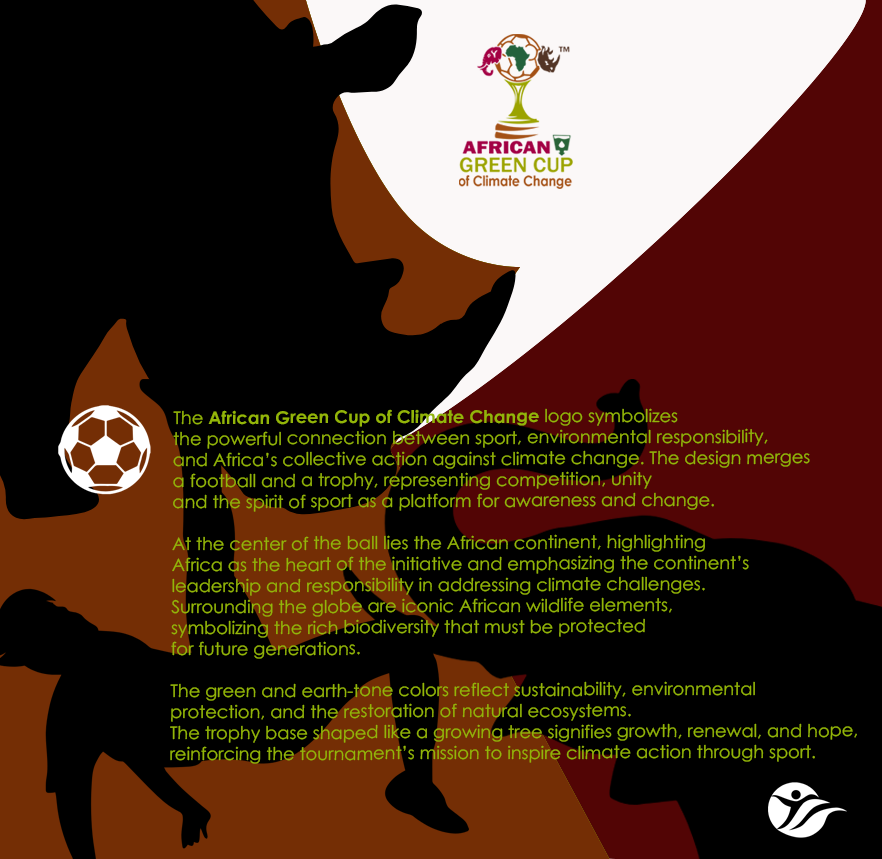 AfricanGreenCup's tweet photo. Today we release official logo of the African Green Cup of Climate Change. Which will the first and the only mega sports Event on conservation in Africa.
@AmbayouthRwa  @SECOTO10 

#play4planet #SECOTO #greencup #sport4nature https://t.co/CIczRQZ8w4