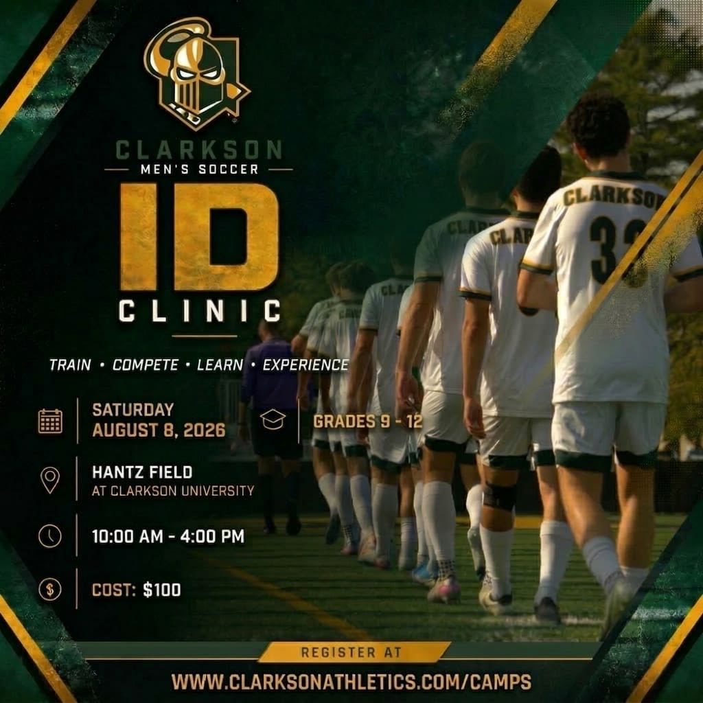 Clarkson University Men’s Soccer tweet media