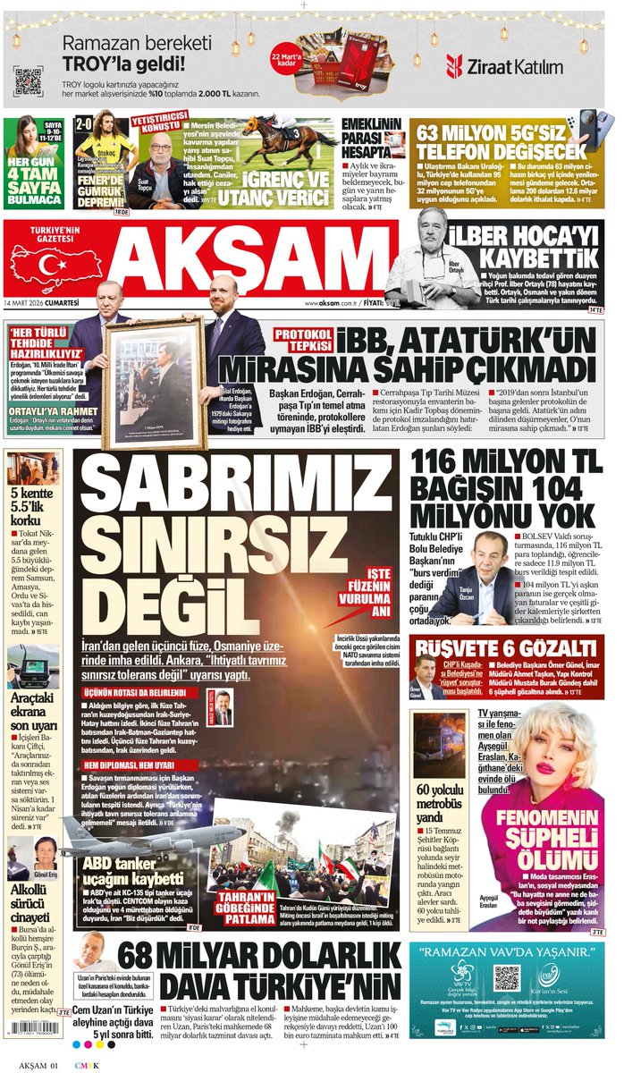 Akşam Gazetesi tweet media