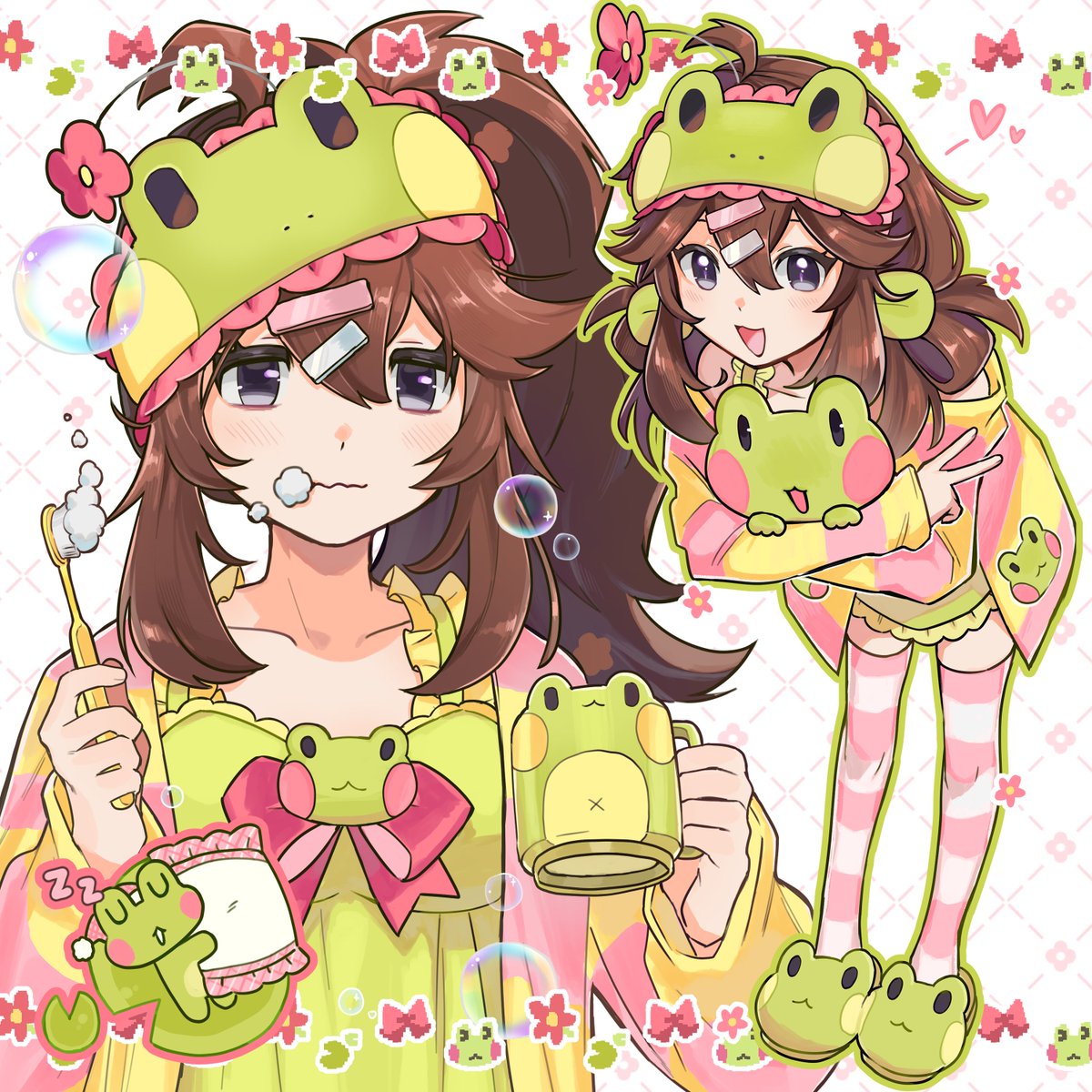 froggy 🌷🐸 magical frog vtuber tweet media