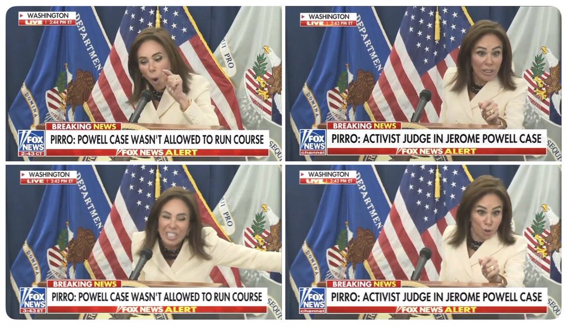 Rudiethedog's tweet image. Get Pirro on the Case……