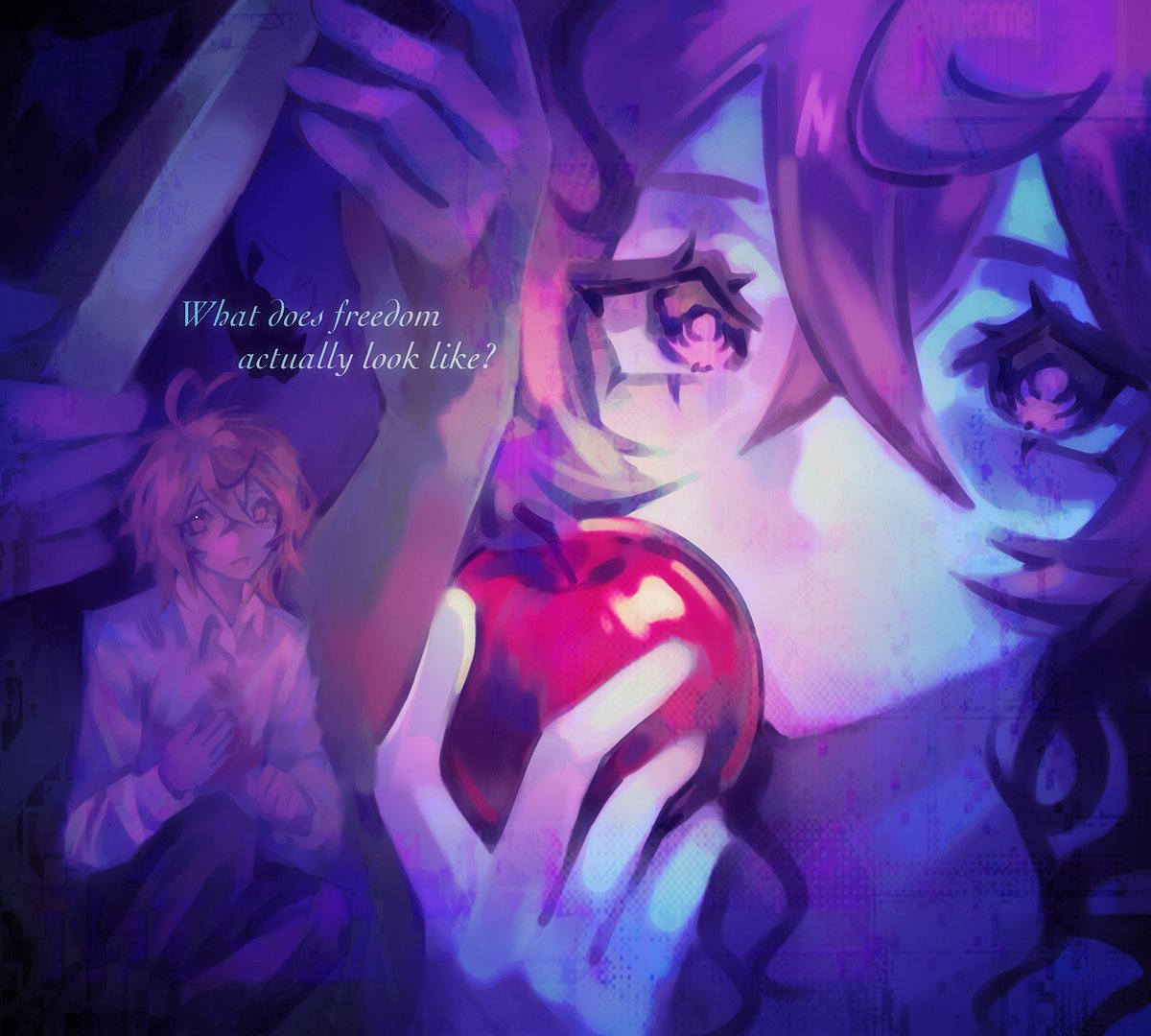 an idle brain invites the devil in #oc