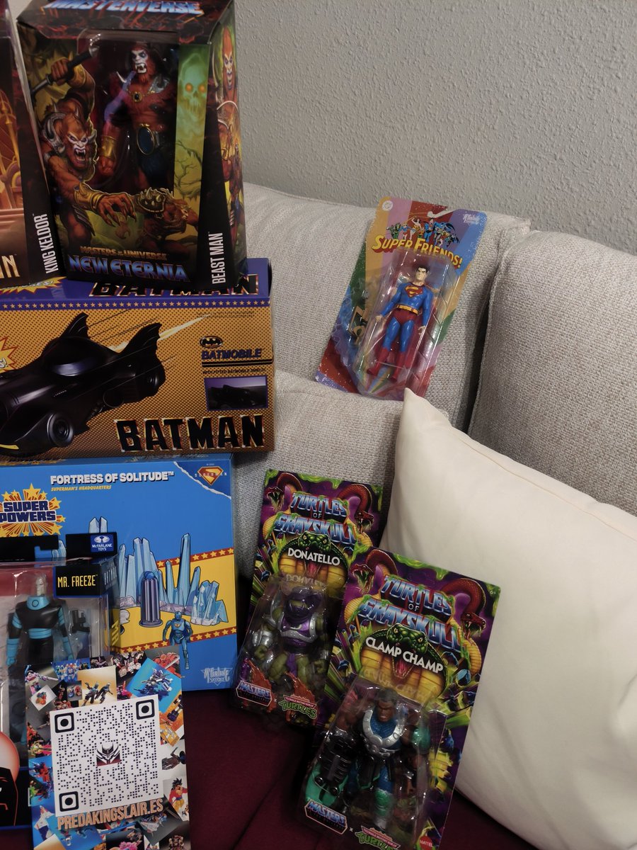 Llegada de material de @predakingsp 
Muchas gracias 😉 todo increíble, parece el día de reyes 😂😂

#predakingslair #coleccion #actionﬁgures #superhero #motu