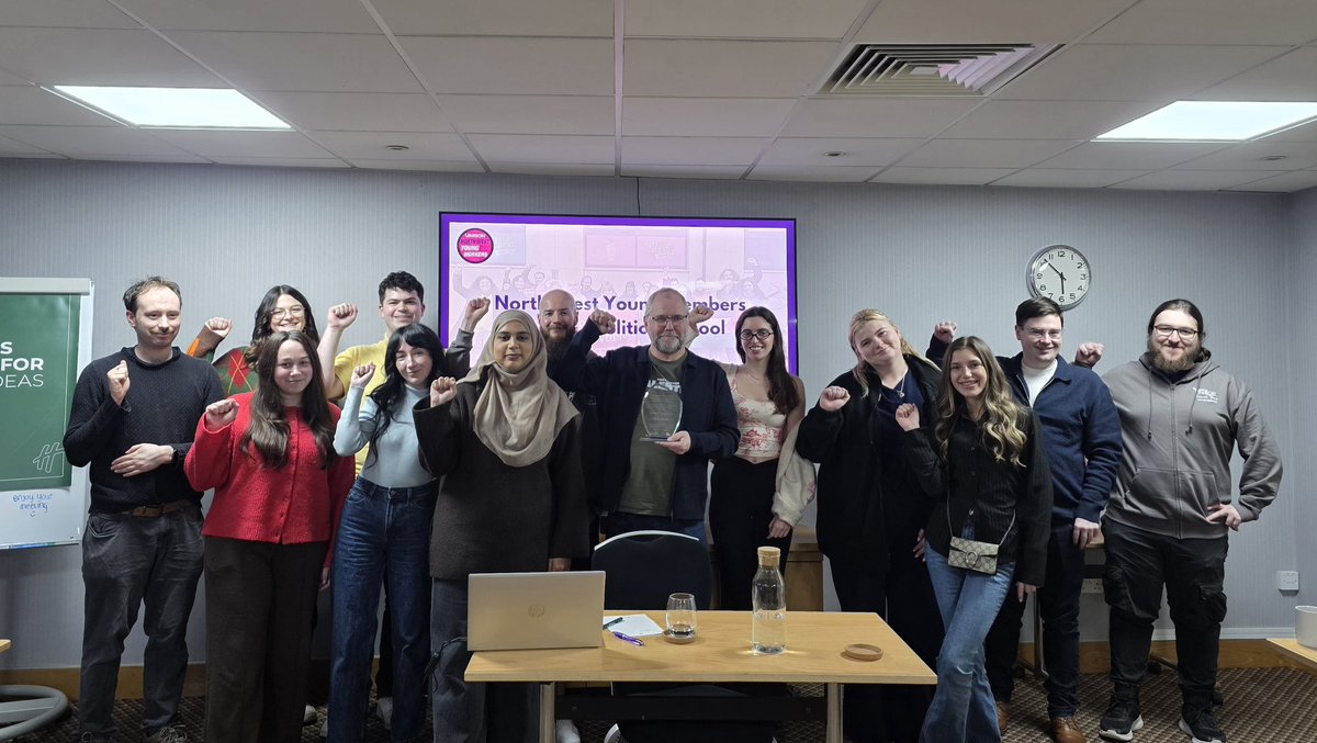 UNISON North West Young Workers tweet media