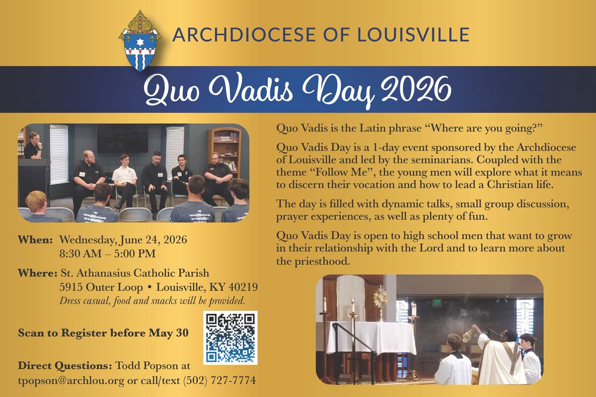 Archdiocese of Louisville Vocations tweet media