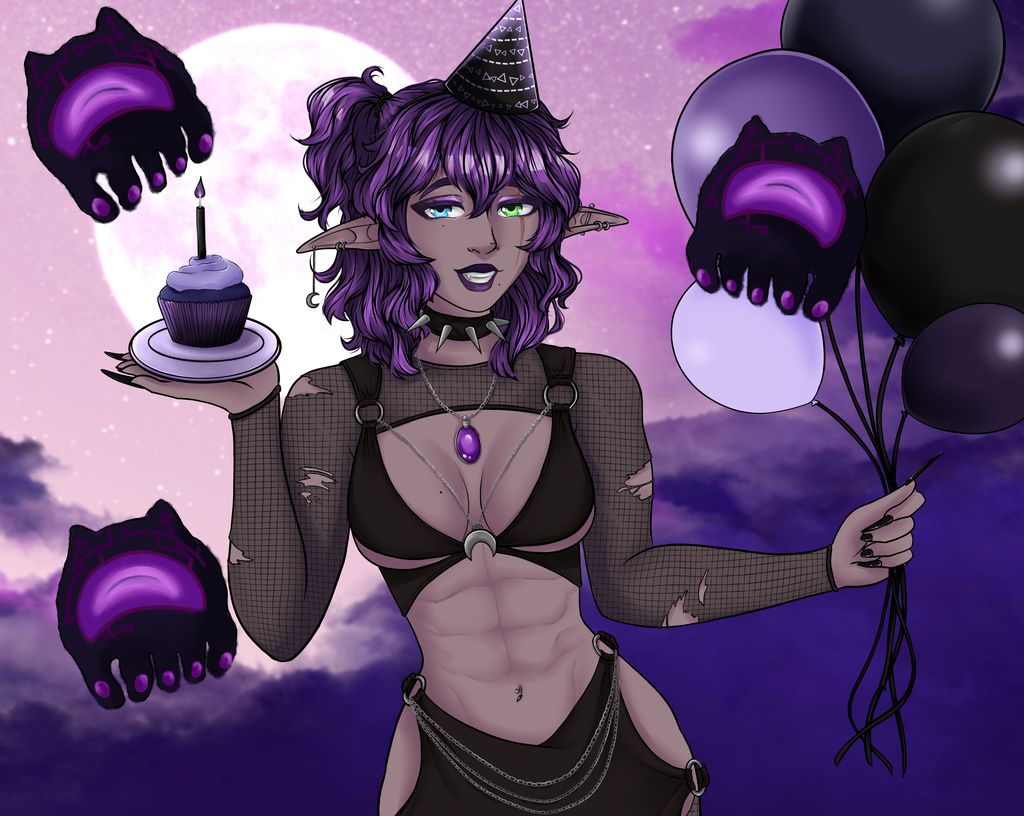 Maveth 💀🌙 Horror Vtuber tweet media