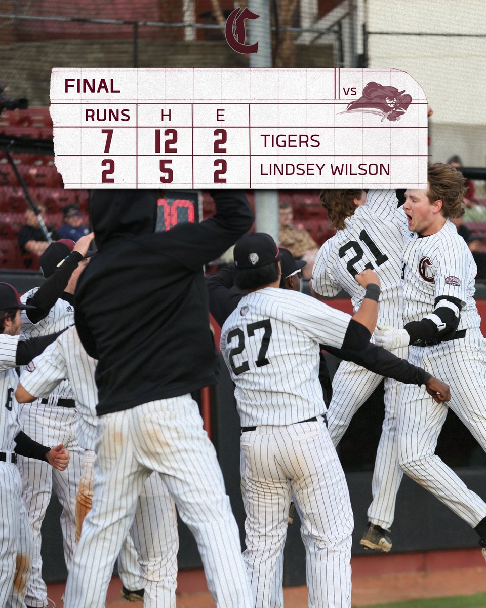 Campbellsville University Tigers Baseball tweet media